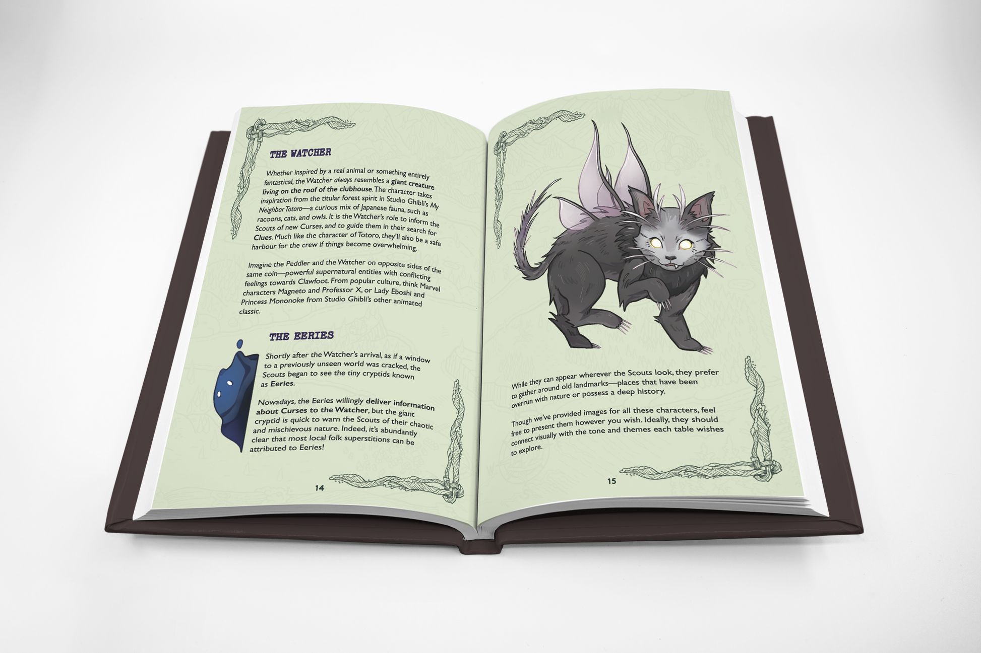 Cryptid Creeks RPG fairy cat