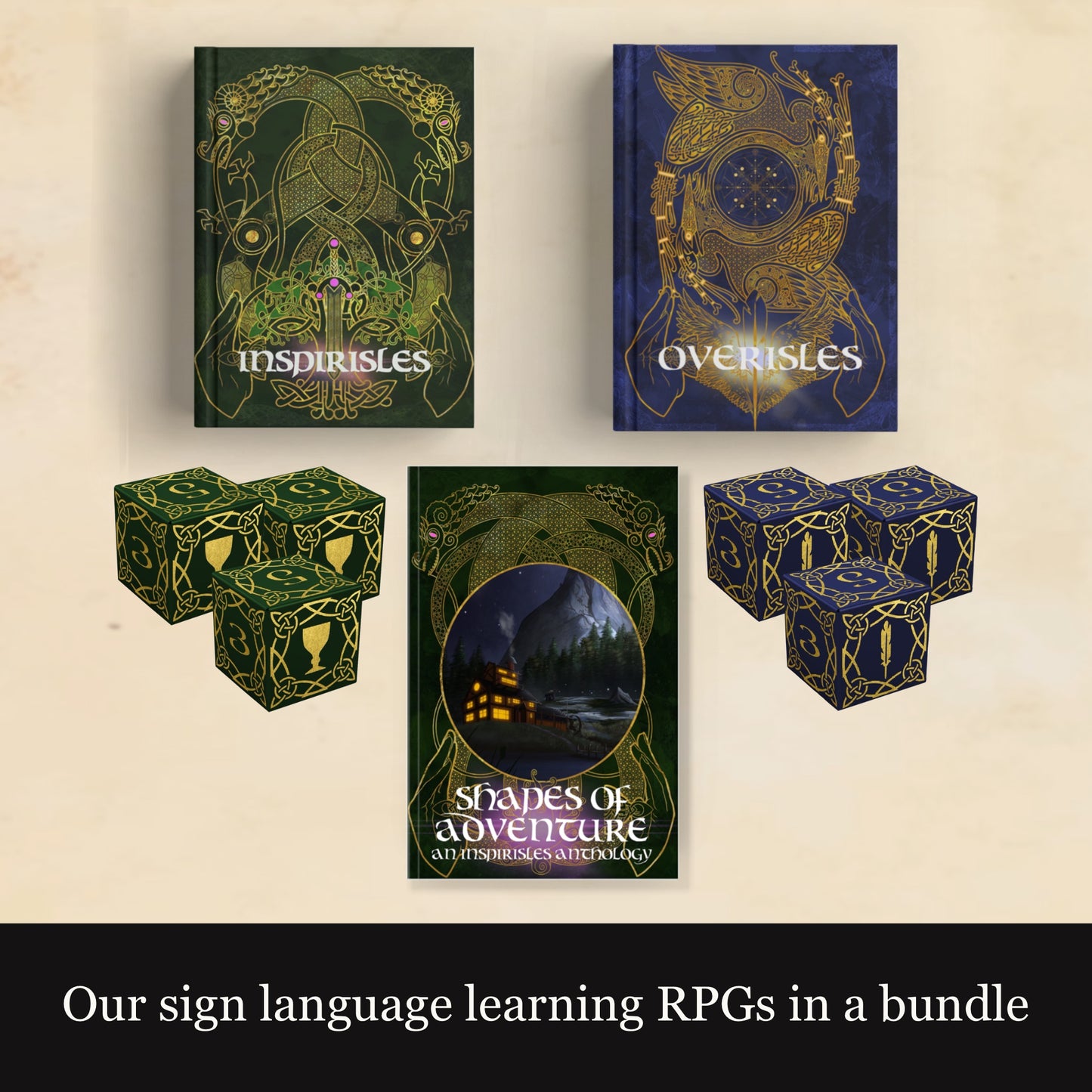 Learn BSL sign language tabletop RPG