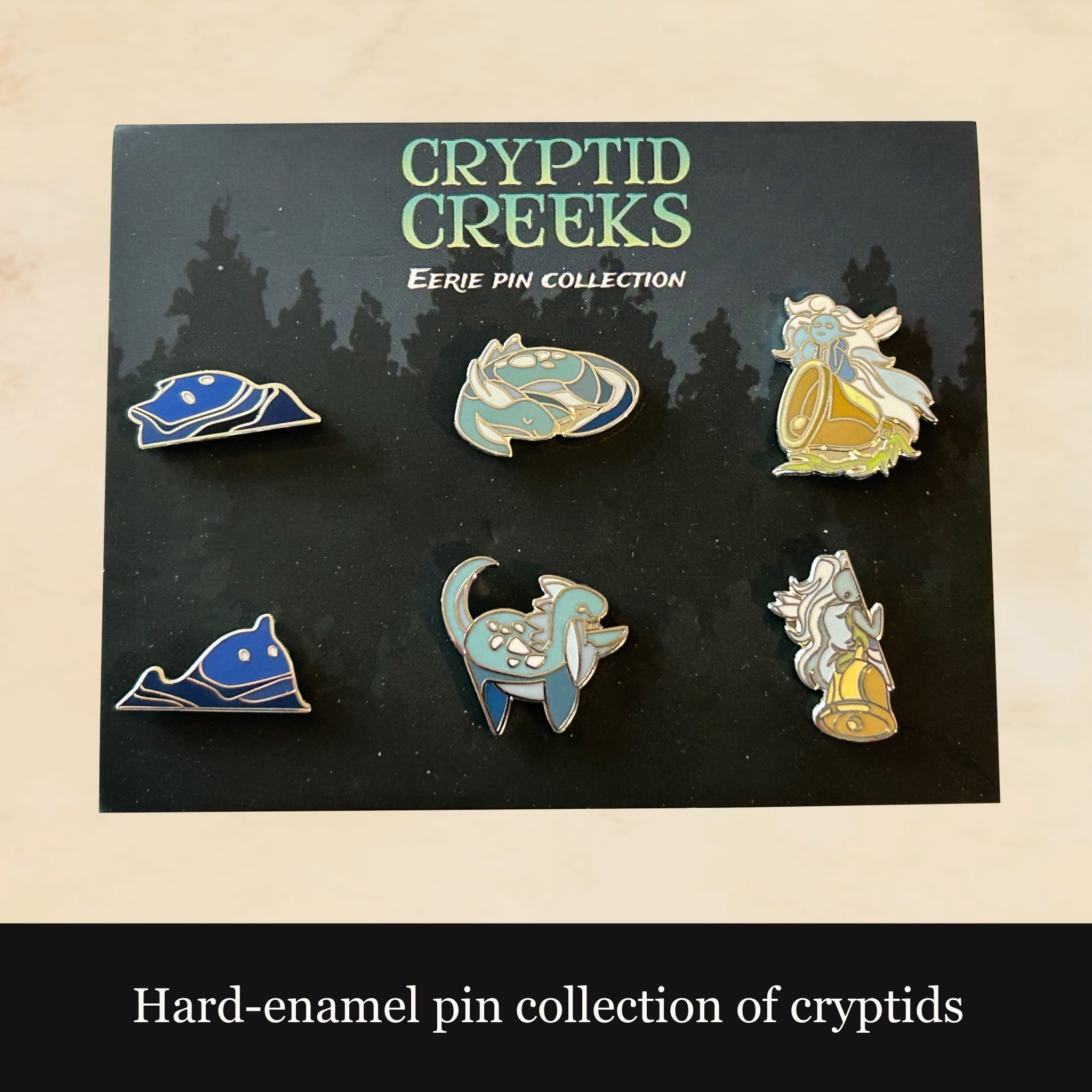 Cryptid Pin Collection
