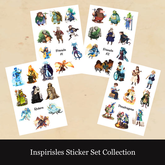 Isles Character Sticker Set Collection